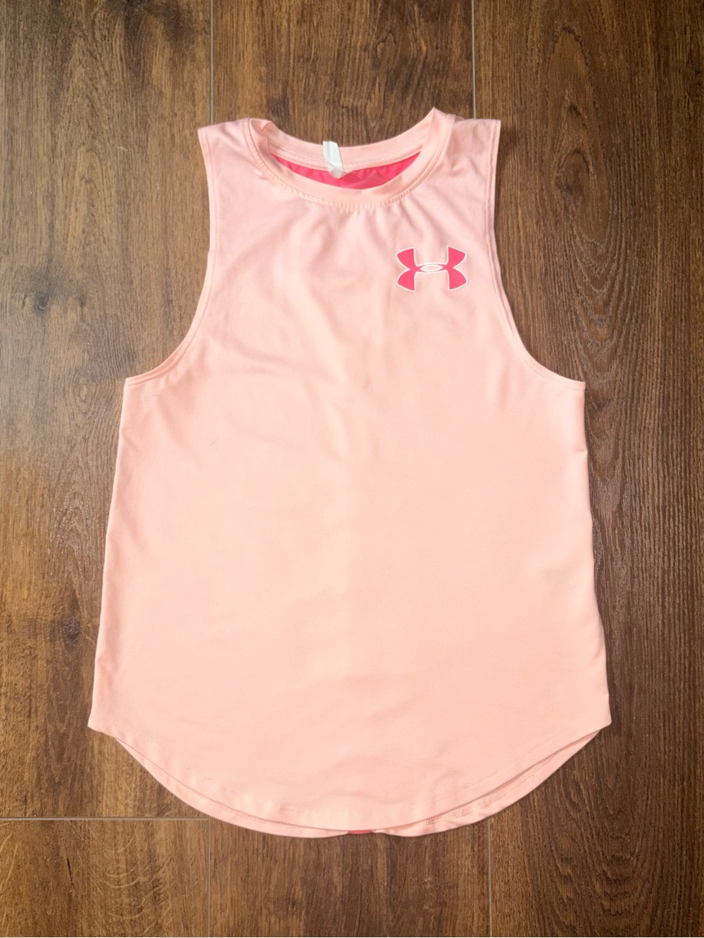 Under Armour Light Pink Sleeveless Performance Tank
